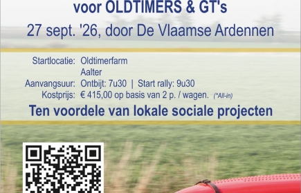 Rit door de Vlaamse Ardennen voor oldtimers en GT's